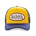 Von Dutch Casquette Orange Visiere Bleue Colors Baseball Trucker Fashion - Homme