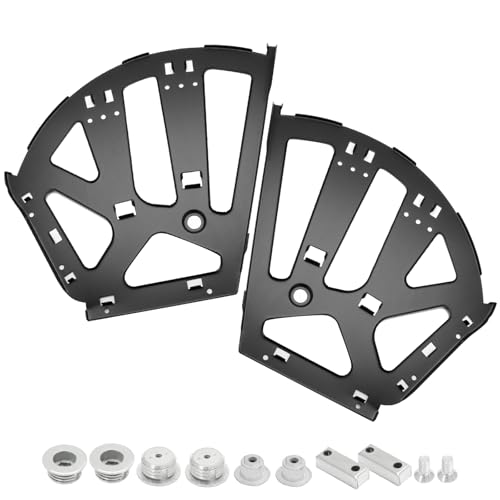 Litoexpe 3 Layers Black Shoes Drawer Cabinet Hinges, Stainless Steel Shoe Cabinet Replacement Fittings Flip Plate Frames Turning Rack Accessory for Home, 1 Pair