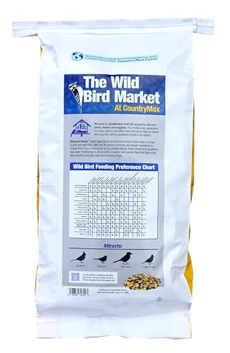CountryMax Backyard Seeds Value Blend Economy Mix Wild Bird Seed (40 Pounds)
