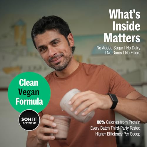 Image of The Func. Lab Plant Protein for Men and Women - Unflavored | 500g | 29g Protein per Scoop | Pea and Rice Blend | Vegan, Sugar‑Free | 100% Clean Label, Gut Friendly, Vegetarian
