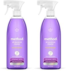 METHOD All-Purpose Cleaner Spray, French Lavender (28oz) – 2 pack.