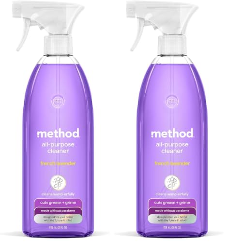 Method All-Purpose Cleaner Spray, French Lavender, Perfect for Most Counters,