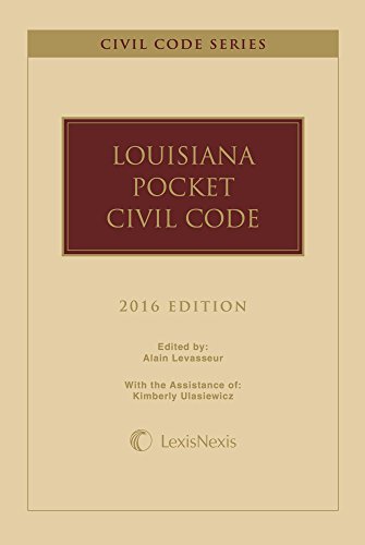 Louisiana Pocket Civil Code, 2016 Edition