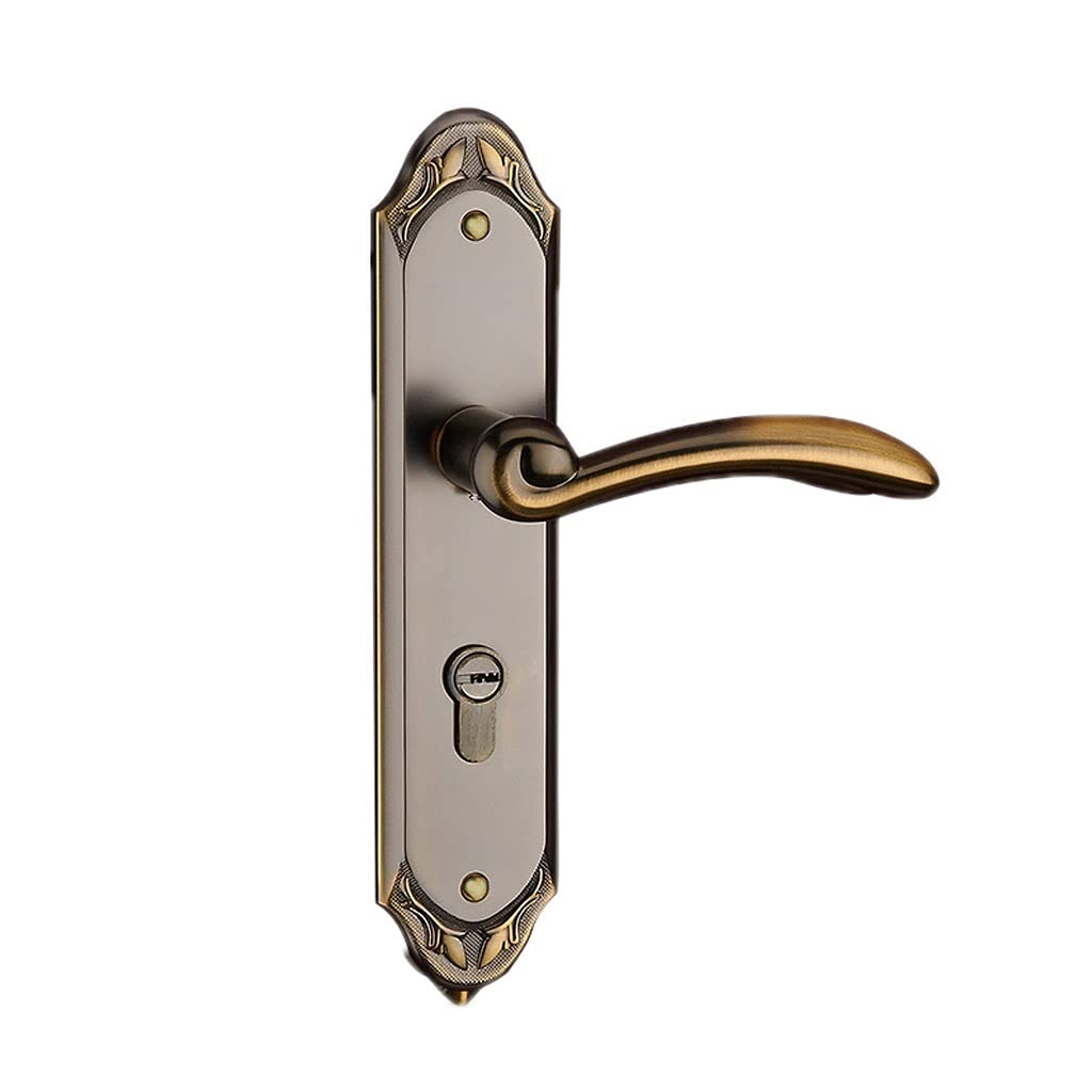 真鍮製　金色の男性顔の金属彫刻 ドアノブ 真鍮製 金色の男性顔の金属彫刻 ドアノブ 0000000048072_RrrC3qZ.jpg