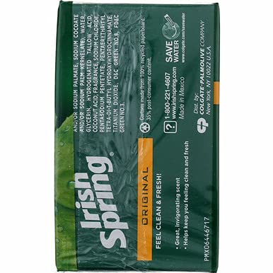 Irish Spring Deo-Seife „Eisige Luft“ – 3 Stück à 3,75 Oz, Belebender Duft, Erhält Natürliche Feuchtigkeit
