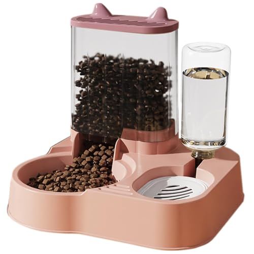 Contenitore per cibo per cani, mangiatoia automatica per gatti, con sensore temporizzato, dispenser automatico con coperchio per cibo secco, ciotola intelligente per cani e gatti di piccola taglia