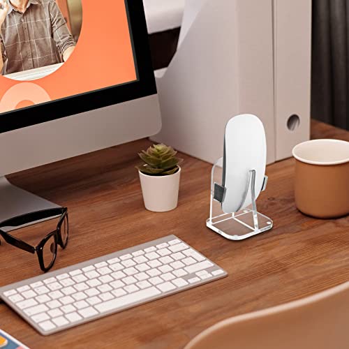 Soporte vertical para Apple Magic Mouse 1/2, base de carga y almacenamiento acrílica 6