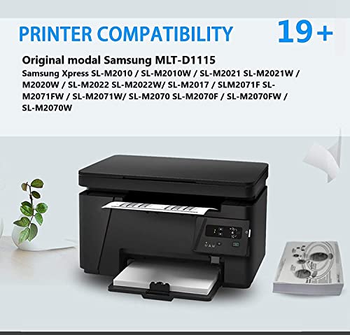 Image of QUINK Refill 111S Toner Cartridge for Samsung MLT-D111S Toner Cartridge Compatible for Samsung Xpress SL-M2070,SL-M2071,SL-M2020W,M2021,M2022W (111 Cartridge)