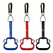 Produktbild PELLOR Kinder Klettern Ringe, Multifunktionale Turnringe Kinder-Trapezschaukel Turnringen zum Aufhängen Outdoor belastbar bis 150 kg, Garten Schaukel für Trapezstange, Ninja Slackline (Mehrfarbig)