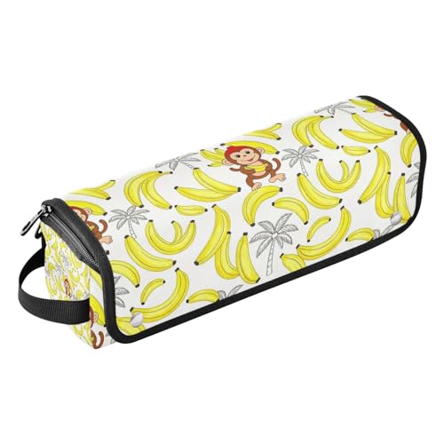 Bolsa de viaje para herramientas de cabello con almohadilla resistente al calor y compartimento doble para plancha, rizador y secador