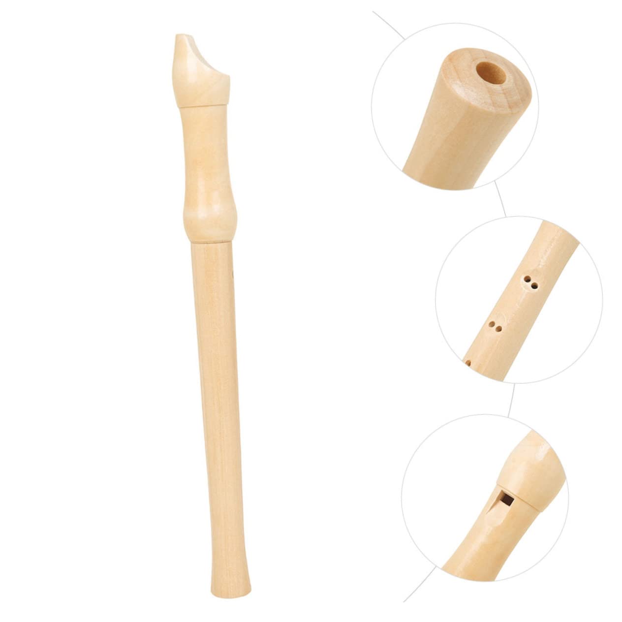 Totority Soprano Recorder 8 Hole Boys and Girls Practice Clarinet Student Wind Instrument Mini Recorder for Children