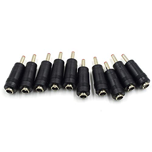 Hxchen Dc Power Converter Plug 5 5mm X 2 5mm To 3 5mm X 1 35mm Tip Size Ac 10 Pcs Buy Online In India At Desertcart In Productid