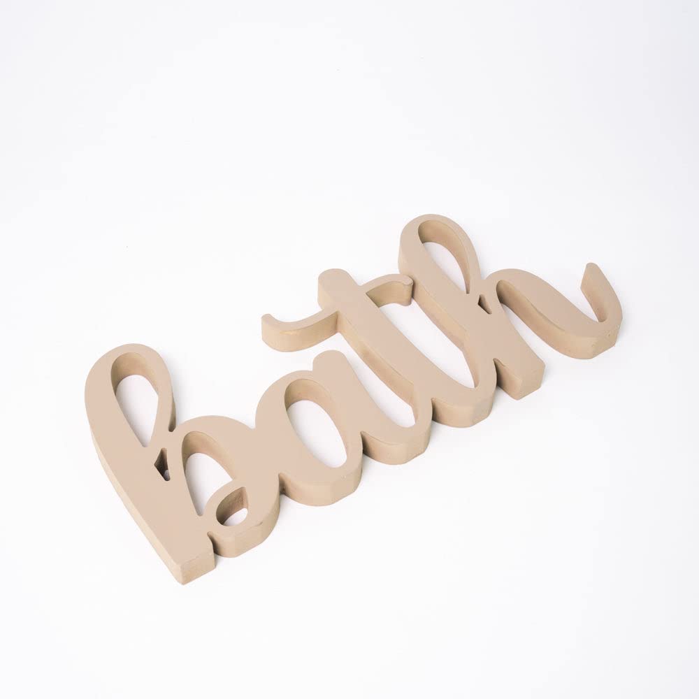 Declea Placa de Apoyo, Madera MDF, TóRTOLA, 30 x 13,5 cm