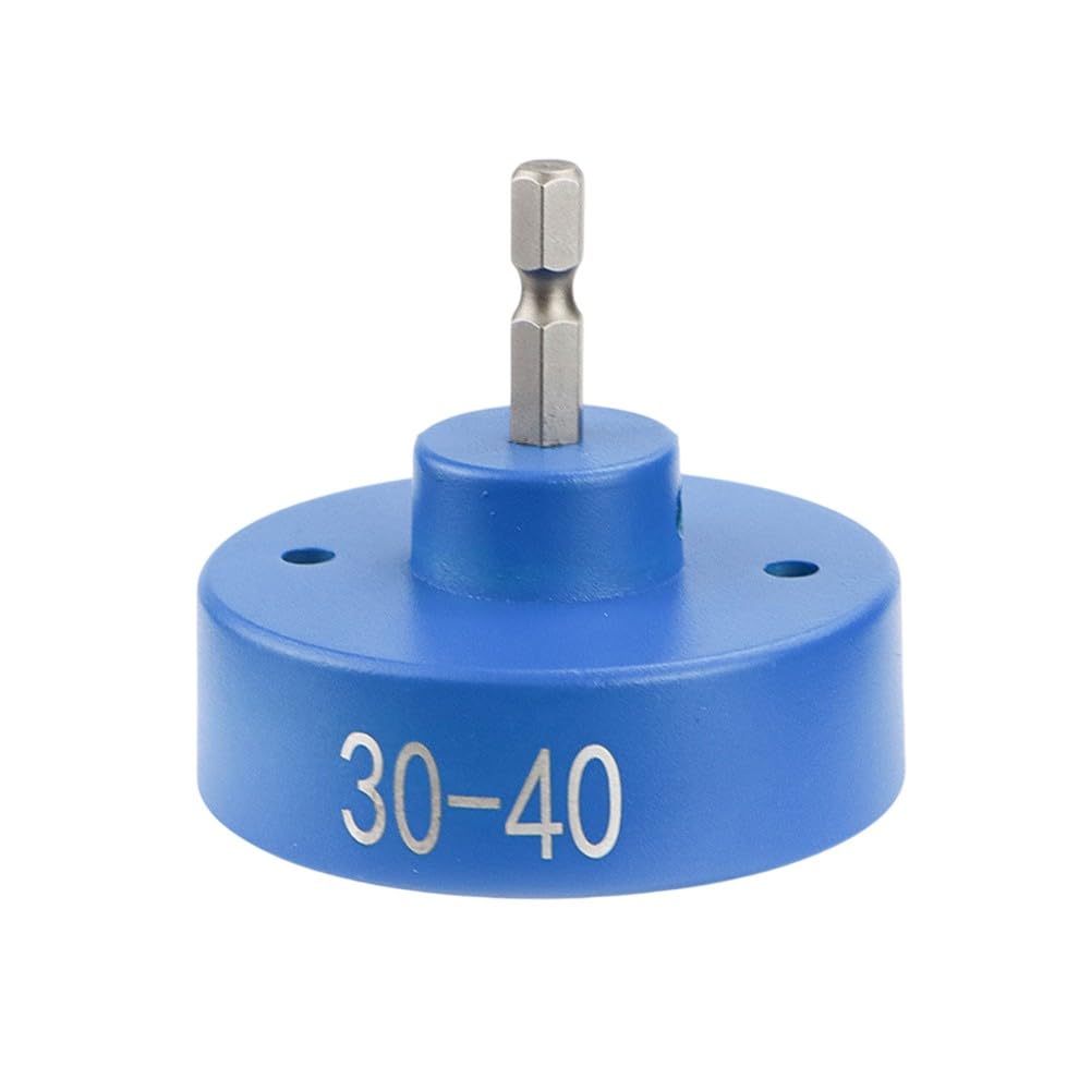 Adapter do zamykania butelek 1/4 cala trzpień sześciokątny tworzywo sztuczne niebieski