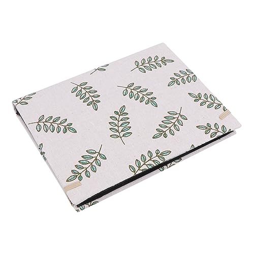 GOOHOCHY Leaves Pattern Photo Album Cloth Insert Type and Lightweight for Anniversaries Birthdays Weddings and Holidays Style