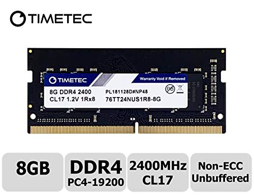 Timetec Hynix IC 8GB DDR4 2400MHz PC4-19200 Unbuffered Non-ECC 1.2V CL17 1Rx8 Single
