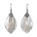 Produktbild ISLAND PIERCINGS 925er Silber und Perlmutt Ohrringe Hänger Damen SER345