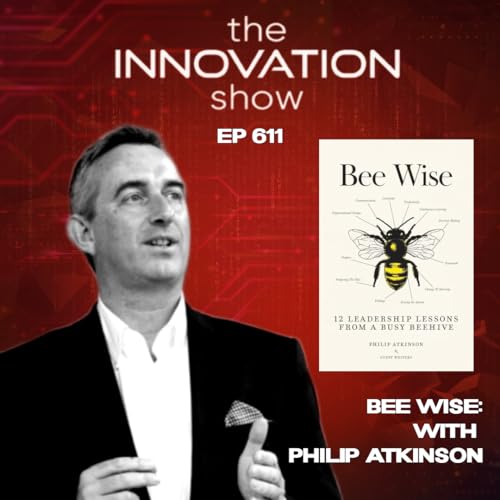 Page de couverture de Bee Wise 12 Leadership Lessons from a Busy Beehive with Philip Atkinson