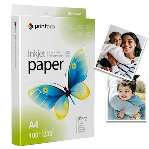 Papier photo étanche COLORWAY A4 à séchage immédiat pour des images nettes et durables