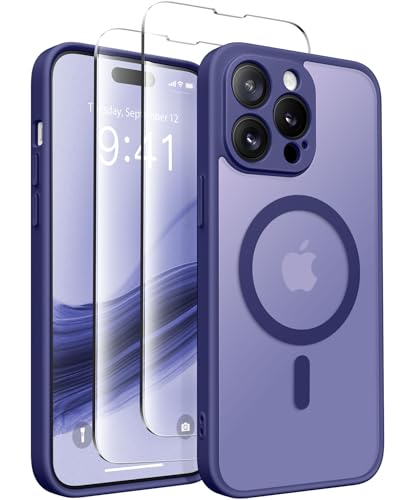 CAPRARO for iPhone 14 Pro Case, Compatible with MagSafe
