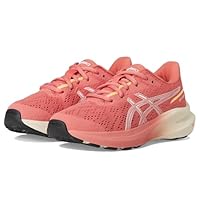 ASICS, Unisex Kids, GT-1000 13 Grade School (Little Kid/Big Kid), Dark Pink Clay/White, 3 Medium, Little Kid