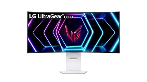 LG Ultragear™ 39GS95QE-W.AEU Ecran PC Gaming 39 - Dalle OLED résolution QHD (3440x1440), 0.03 ms GtG 240Hz, DisplayHDR™ TrueBlack 400, DCI-P3 98.5% (CIE1976), AMD FreeSync Premium Pro, NVIDIA G-Sync