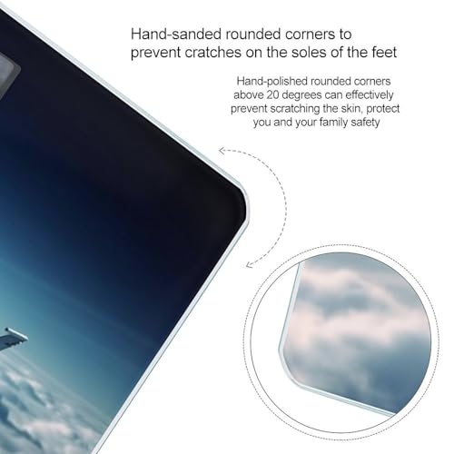 Báscula Digital de Baño con Diseño de Aviones de Combate miniatura 4