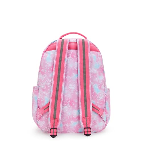 Image of Kipling Women's Seoul 15 inch Laptop Backpack, Durable, Roomy with Padded Shoulder Straps, Built-In Protective Sleeve