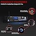 Pyle 3000W Multi-Channel Bluetooth 5.0 Wireless Streaming Power Amplifier - Rack Mount - Stereo Receiver w/ FM Radio - USB/SD - Dual Mic w/ Echo - RCA - Headphone - LED Display - Cooling Fan - P3001BT