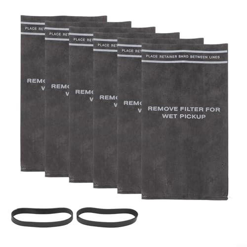 WS01025F2 Wet/Dry Vacuum Filter Bag With Mounting Band For MultiFit,VF2000 Workshop For Craftsman,2 To 5 Gallon For Shop,For Vac,113-177110 113-177135 113-127110 Replacement