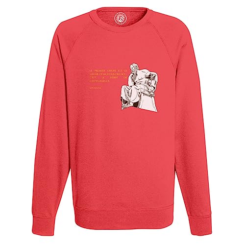 Sweat shirt Socrates homme idéal pour les journées de détente et de lecture