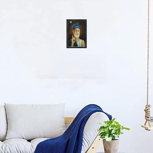 Image of Sant Kabirdas Kabir das Photo Frame, Black, Sparkle Coated Laminations, 11x14 Inch 277