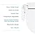 Blooming NB-1360R Bidet Toilet Seat *Round* Warm Water with Stainless Steel Nozzle, Warm Air Dryer, Heated Toilet Seat, Sittable Lid, Nightlight, Fits Round Toilets, White