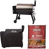 Traeger Grills Pro Series 34 Pellet Grill with Cover and 2 Bags of Signature pellets