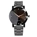 Produktbild TTLOVE Mann Frauen Business Analog Quarz Armbanduhr Uhr Uhren Mit RöMische Zahl,Runden Zifferblatt,Sport Quarzuhr MäNner Edelstahl Armband FüR Herren Damen