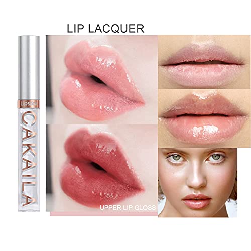 Niceface 9Pcs Matte Liquid Lipstick+1Pcs Clear Lip Plumper Gloss Makeup Set Kit, Long Lasting Waterproof Moisturizing Velvet High Pigmented Lipstick Lip Stain #TOP2