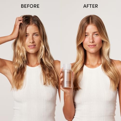Image of OUAI Detox Shampoo Travel Size - Clarifying Shampoo for Build Up, Dirt, Oil, Product and Hard Water - Apple Cider Vinegar & Keratin for Clean, Refreshed Hair - Sulfate-Free Hair Care (3 oz)