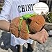 MUYAPAY Capybara Schnapparmband Kinder, Simulation Capybara Plüschtier, Weiche Plüschtier Capibara Kuscheltier Kuscheltier Snap Armband, Geschenk für Kinder, Mit Schildkröten-Rucksack