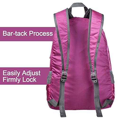 Image of G4Free Ultra Lightweight Packable Backpack Travel Hiking Daypack Small Handy Foldable Outdoor Camping Backpack