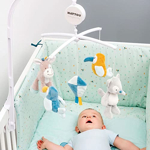 Mobile musical Nattou pour calmer les pleurs de bébé avant le dodo - 5