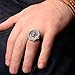 Medusa Head Signet Ring for Men - 925 Sterling Silver Greek Mythology Ring | Handmade Unique Design