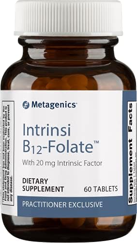 Metagenics Intrinsi-B12 Folate™ – Healthy Nervous System Function & Cardiovascular Health* | 60 Servings