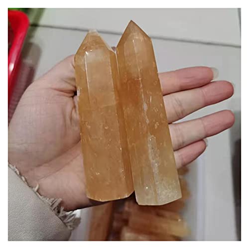 Pointe de Calcite Jaune Libératrice d'Énergie positive - 4