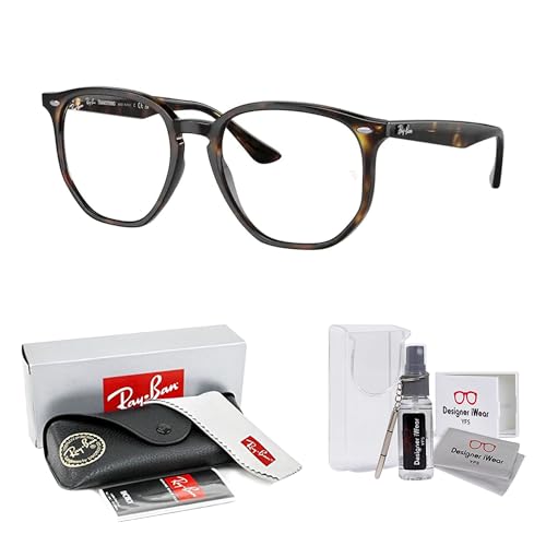 Ray-Ban RB4306 Rounded eyeglasses for Men for Women +BUNDLE with ACCESSORY EYEWEAR KIT2