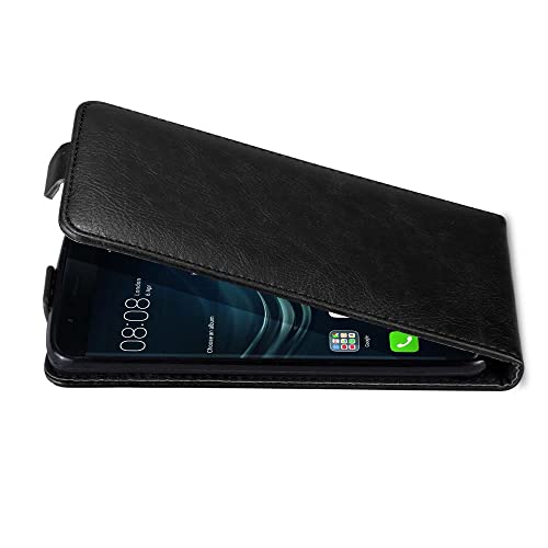 Cadorabo Custodia per Huawei P9 PLUS in NERO DI
