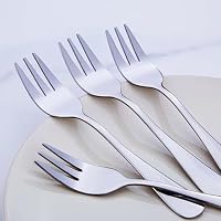 PionStar 36 Stück Edelstahl Kuchengabeln Set, (5.5 “/14cm) – Ansicht 3