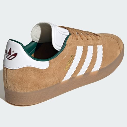 Image of adidas Original Gazelle Shoes Men ID7990 (MESA /Footwear White /C), Size 10