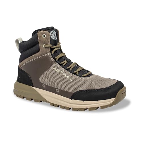 Astral TR1 Merge 2.0 Hiking Boots - Men's & Women's Lightweight, Breathable Trail & Water Shoes for Hiking & Backpacking - Soil Taupe - Men's 11.5/Women's 12.5