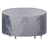 💫💫 【QUALITÉ PREMIUM】: Fabriquée en tissu oxford 420D robuste, cette bache table de jardin est étanche, résistante aux UV, résistante à la déchirure et à la décoloration. Protégez efficacement votre table de jardin des environnements difficiles tels que le fort ensoleillement, la pluie, la neige, la poussière et plus enc. aidez à prolonger la durée de vie de vos meubles de jardin