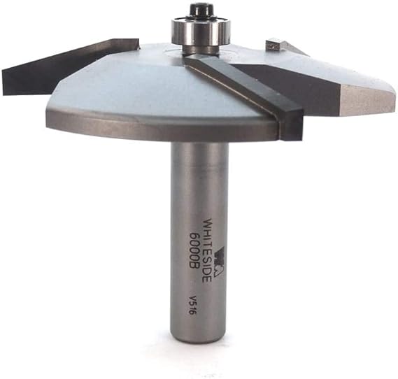 Whiteside 6000C Raised Panel Router Bit - 3-3/8 Inch Diameter With 1-7/16 Cutting Length